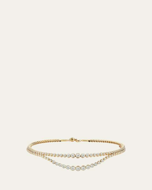 Lumiere Choker Necklace with Diamonds